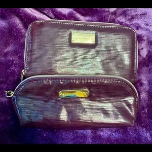 Purple Wallet & Pouch